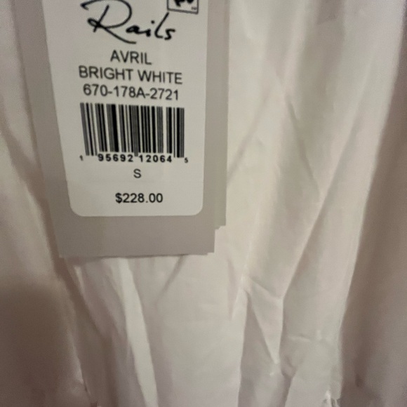 Rails bright white dress new - Picture 5 of 6